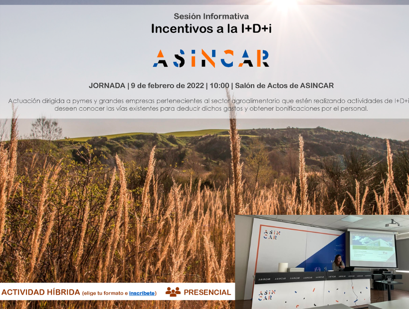 Jornada ASINCAR incentivos a la I+D+i