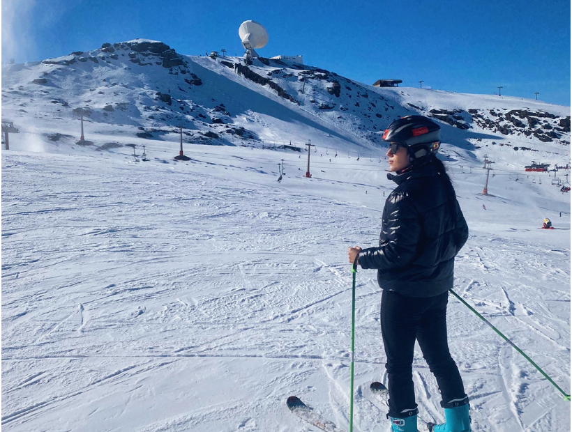 Elena en Sierra Nevada