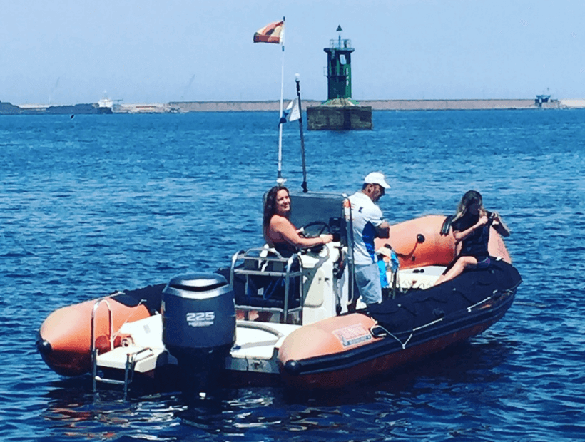 Bautismo de buceo Ines
